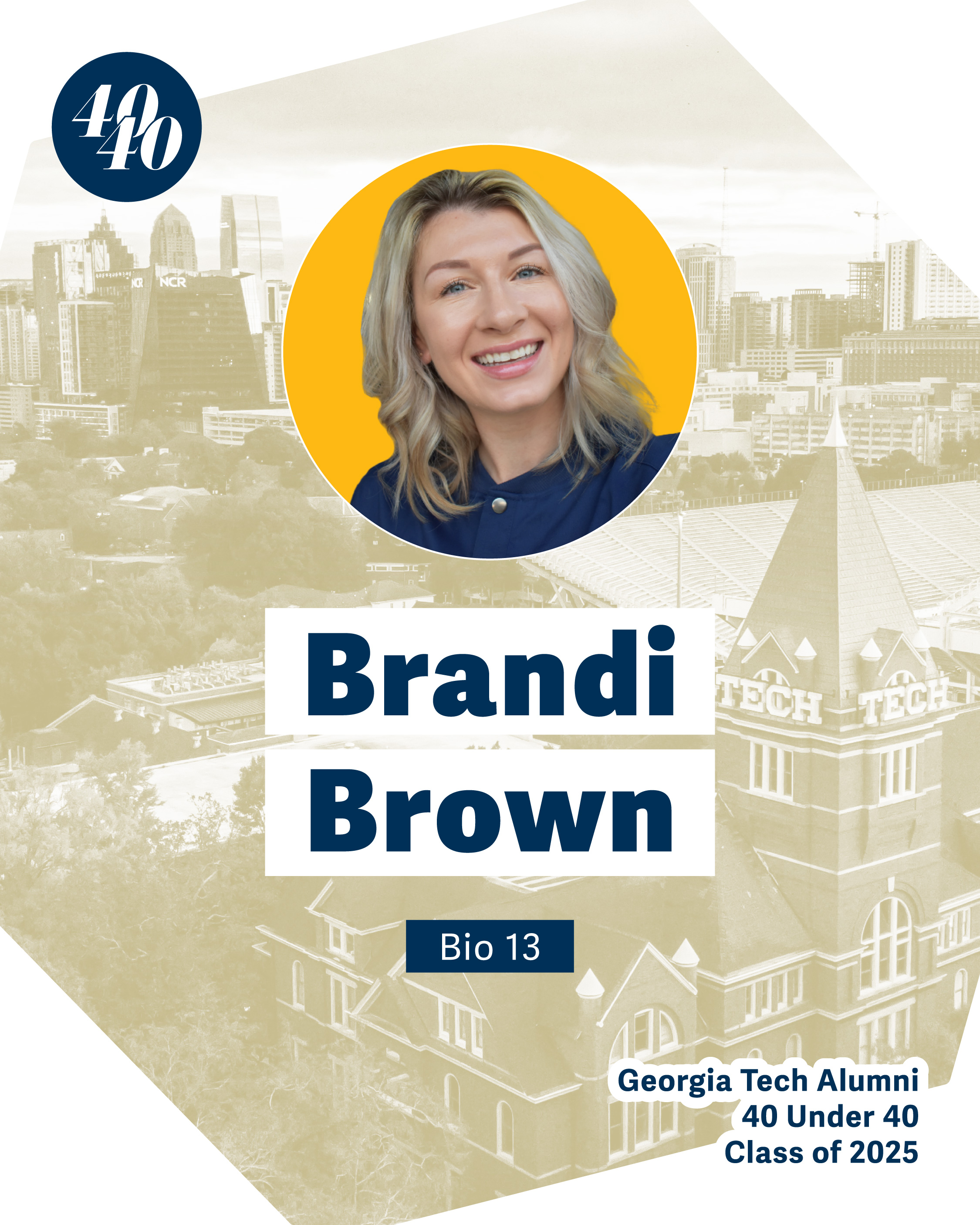 Brandi Brown, Bio 13, (Founder/CEO, Gulf Spore)