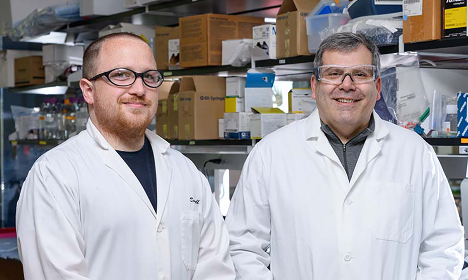 Researchers Daryll Vanover and Phil Santangelo