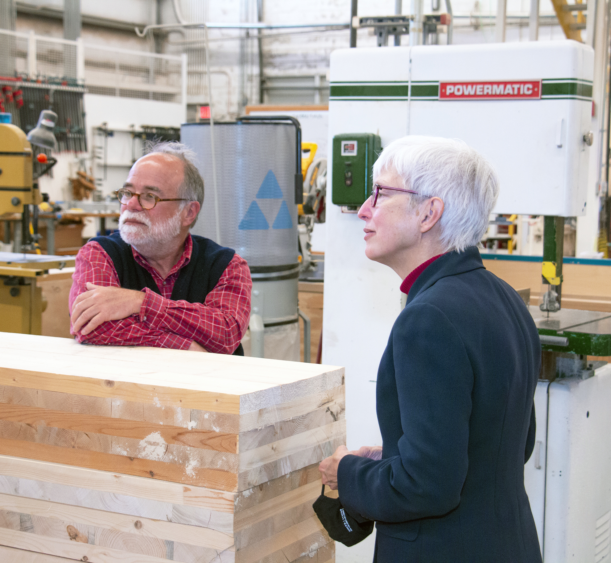 Russell Gentry and Valerie Thomas are working in a lab. They both hold joint appointments.