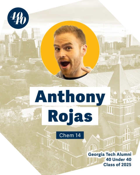 Anthony Rojas, Chem 14, (Senior Academic Professional, Georgia Tech)&nbsp;